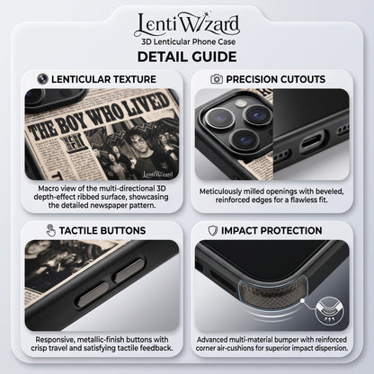 Harry Potter Lenticular Phone Case